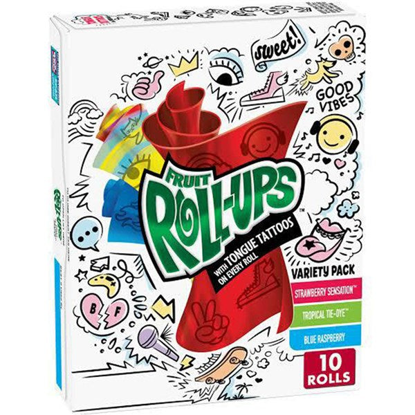 USA Fruit Roll-Ups Variety Pack 10pk