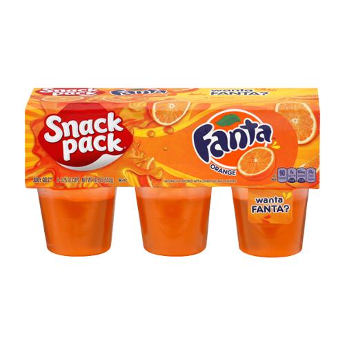 Snack Pack Fanta Orange 92g 6-Pack