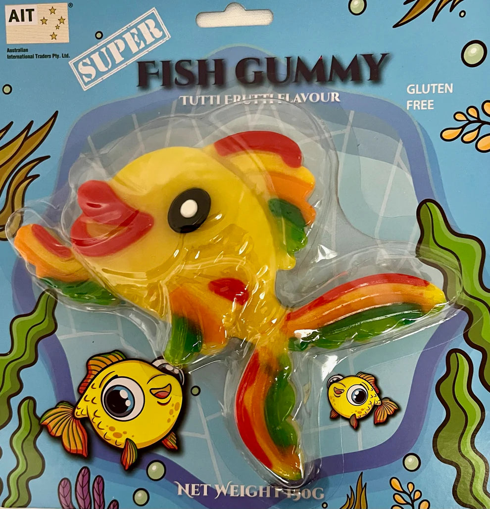 Super Gummy Giant Fish 150g