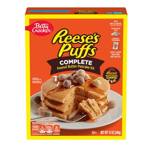 Betty Crocker Reese's Puffs Peanut Butter Pancake Kit 340g