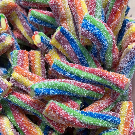 Rainbow Sour Twist Bites- Damel 200g