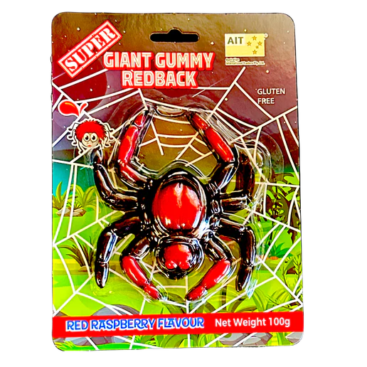 Super Giant Gummy Redback Spider 100g