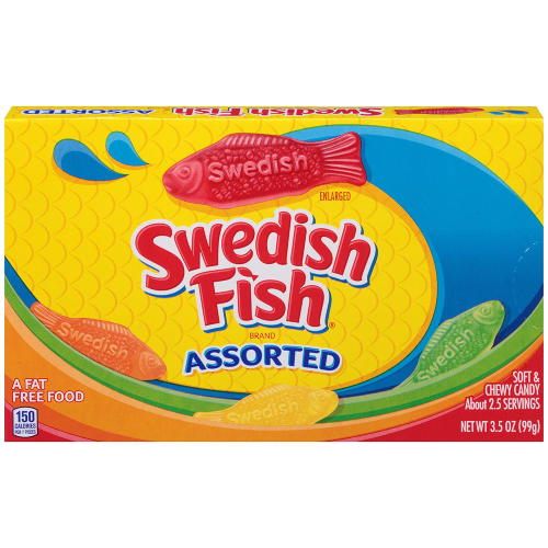 Swedish Fish Assorted 99G