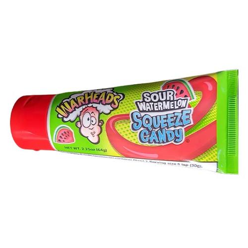 Warheads Sour Watermelon Squeeze Candy 64g